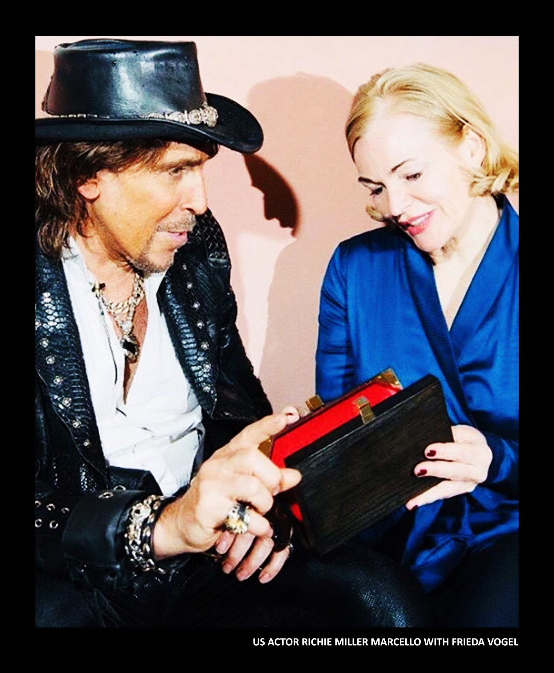 Richie Miller Marcello and Frieda Vogel - Frau Frieda - Festival de Cannes 2019